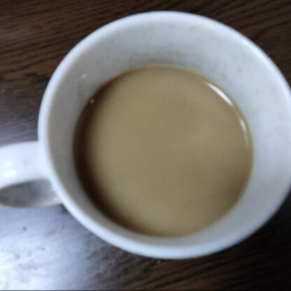 こんばんは。きな粉コーヒー美味しくできました。レシピ有難うございました。